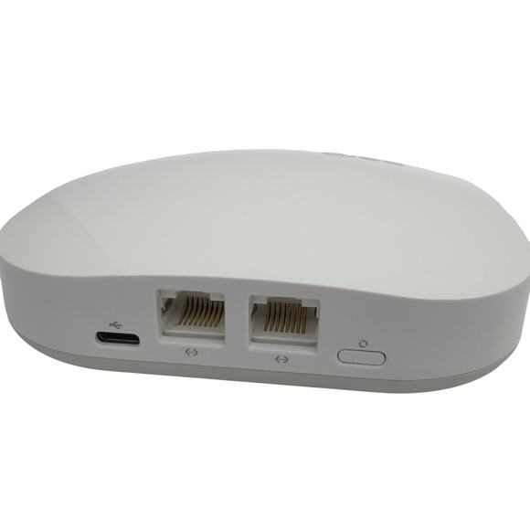 eero Home WiFi System Router B010001 with Power Adapter & Ethernet Cables - Picture 4 of 5